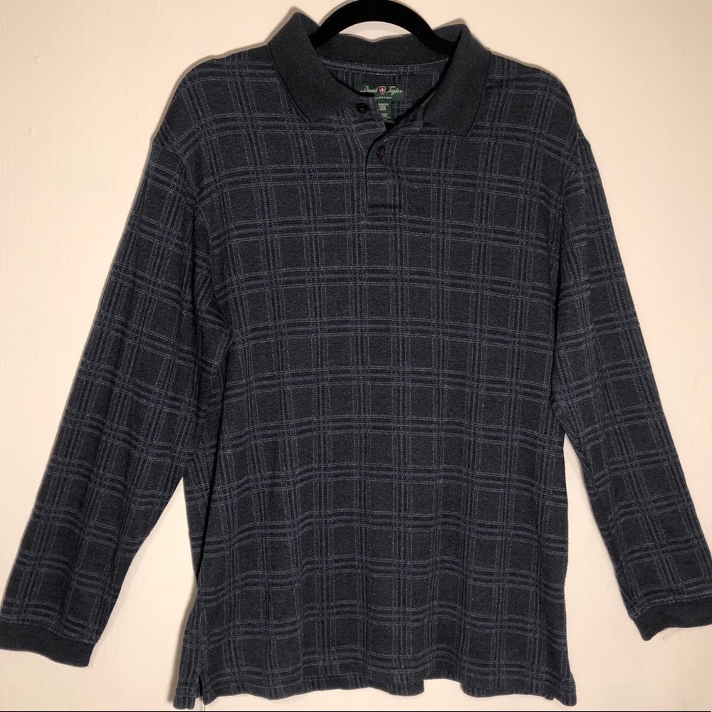 Men’s David Taylor Long Sleeve Polo